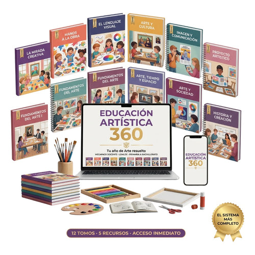 Arte 360 Completo, mockup del producto