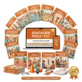 Educación Física 360 · Primaria — mockup del sistema completo