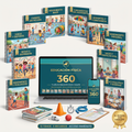 Educación Física 360 · ESO y Bachillerato — mockup del sistema completo