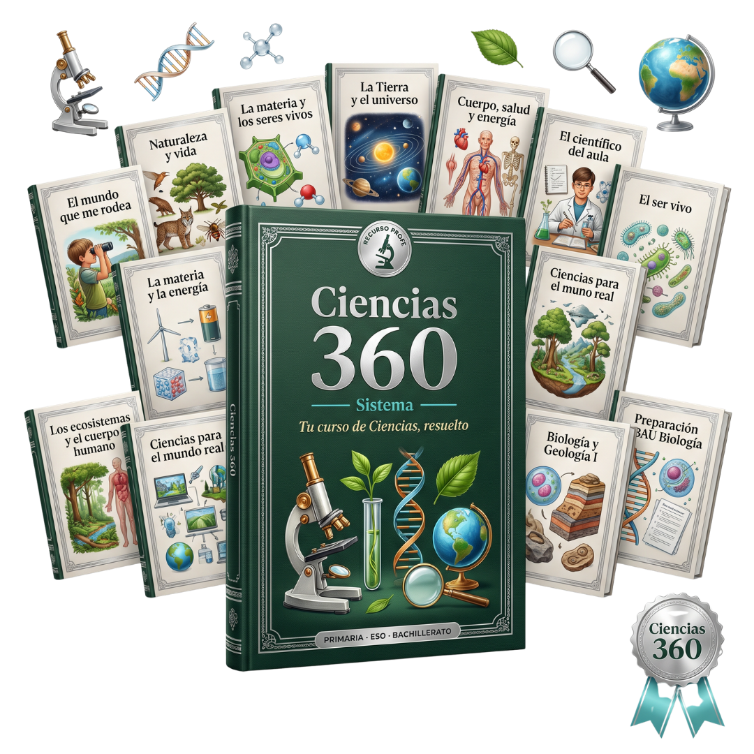 Ciencias 360 Secundaria - mockup del producto